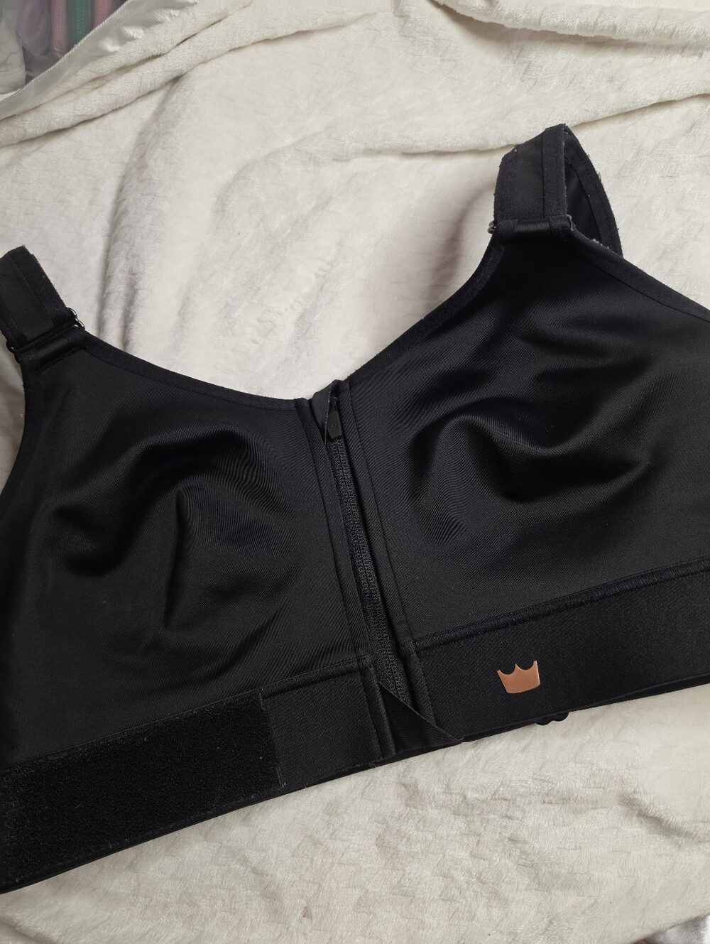 SHEFIT FLEX 2Luxe Sports Bra Black Supportive Fitness Activewear